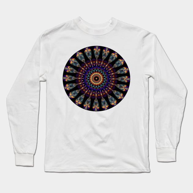 Colorful Long Sleeve T-Shirt by DrDesign